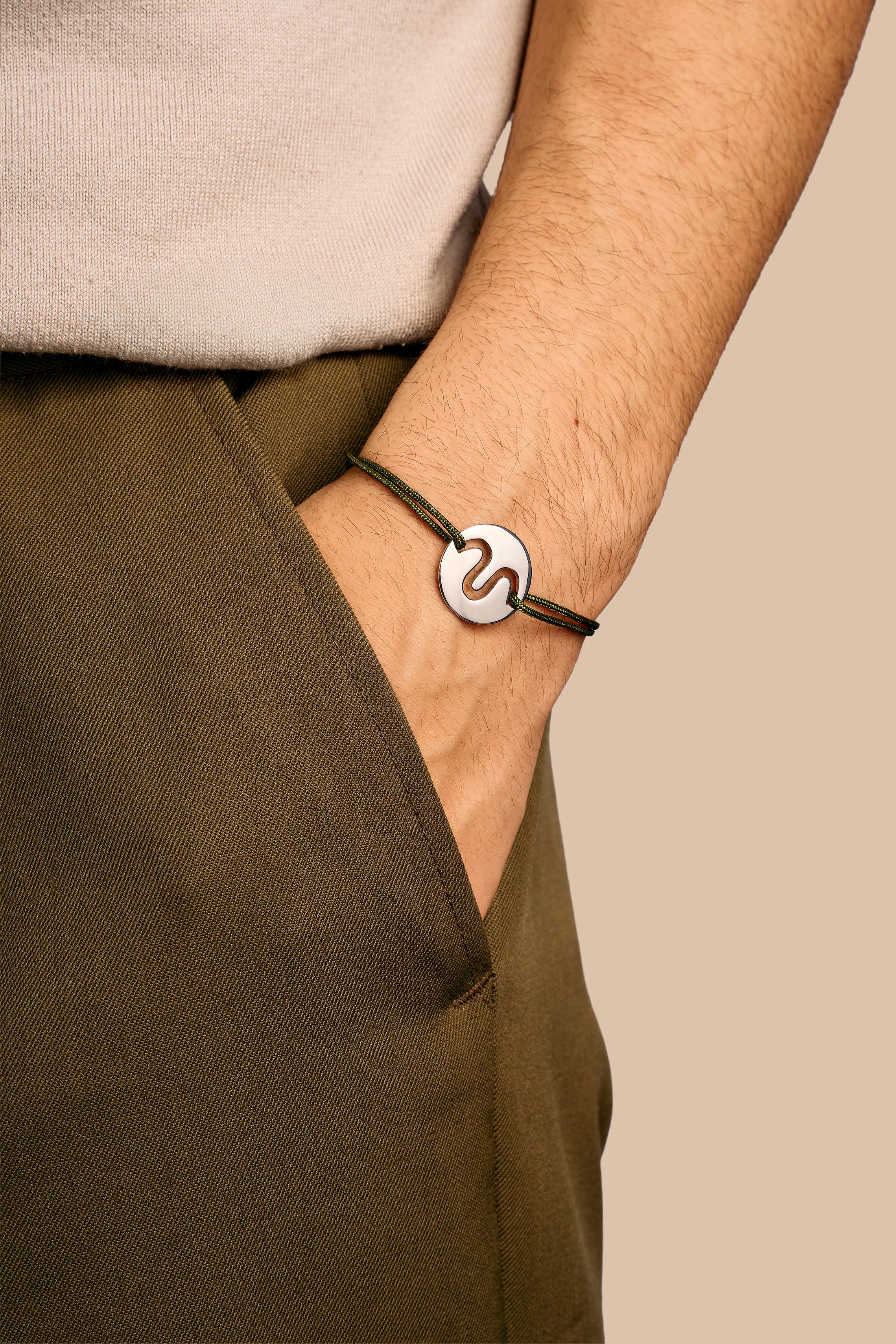 Bracelet B-Muse, argent