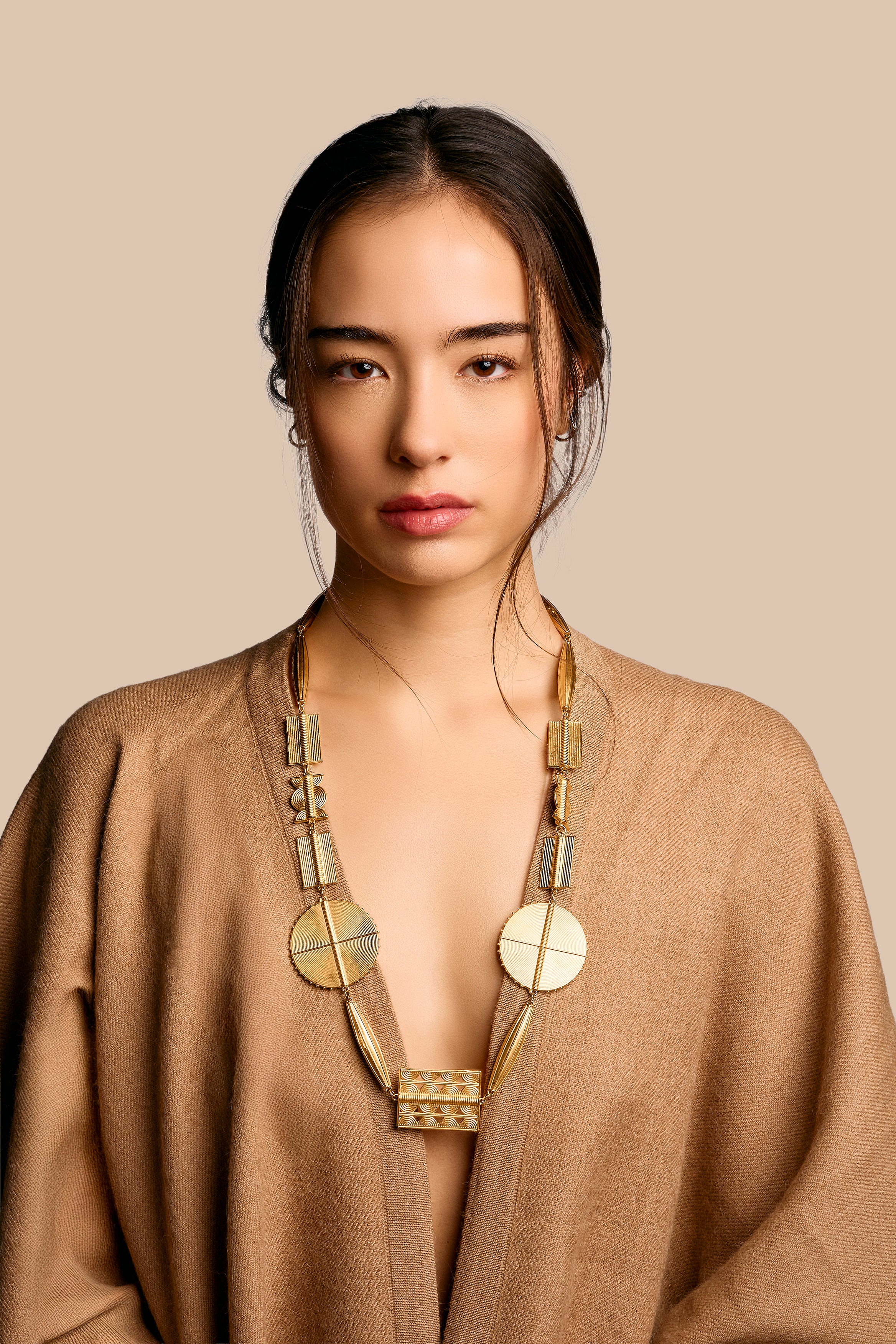 Collier Baoulé de Valentine, or