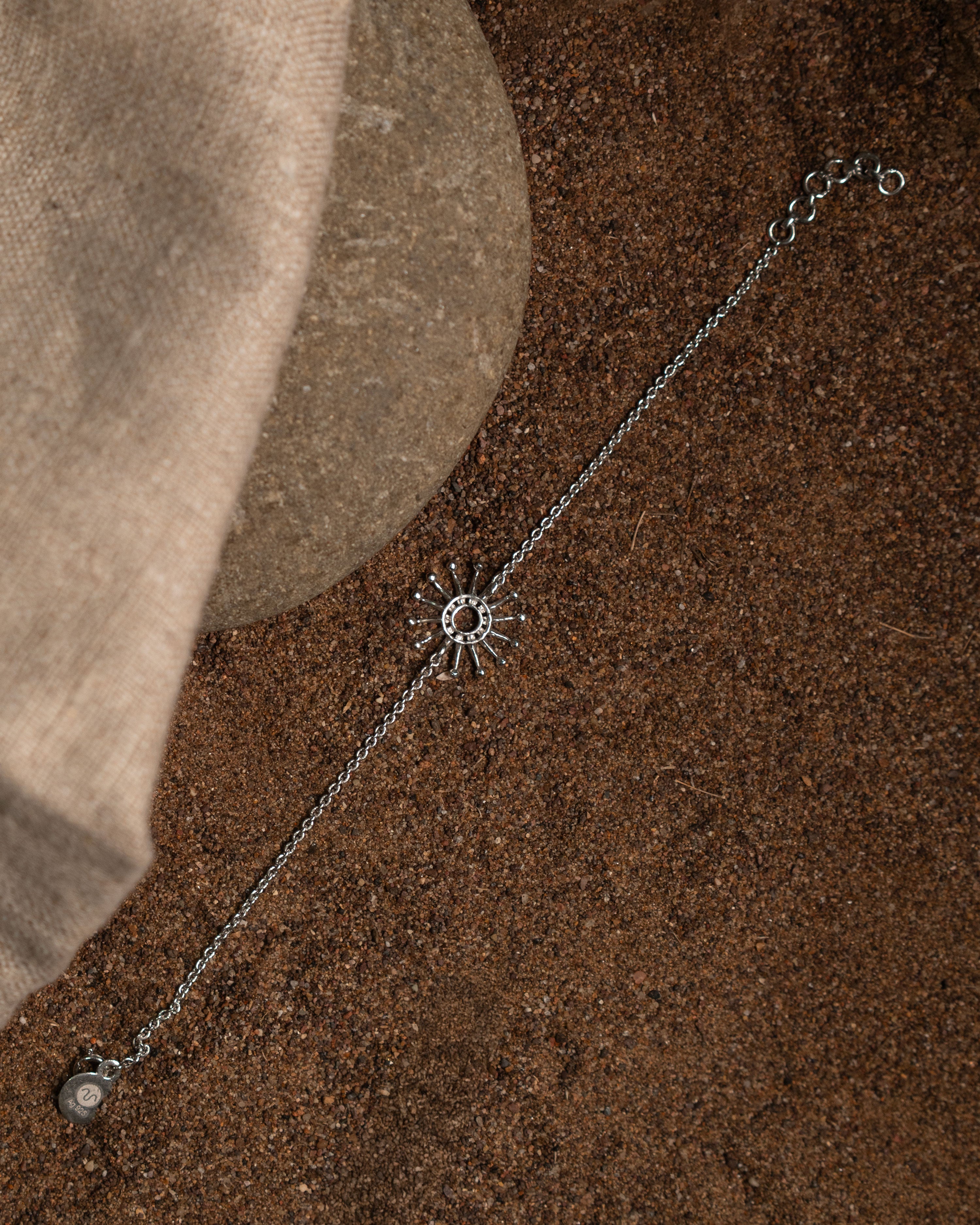 Bracelet Rani, or et argent